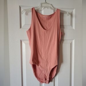 LOFT‎ peach bodysuit
